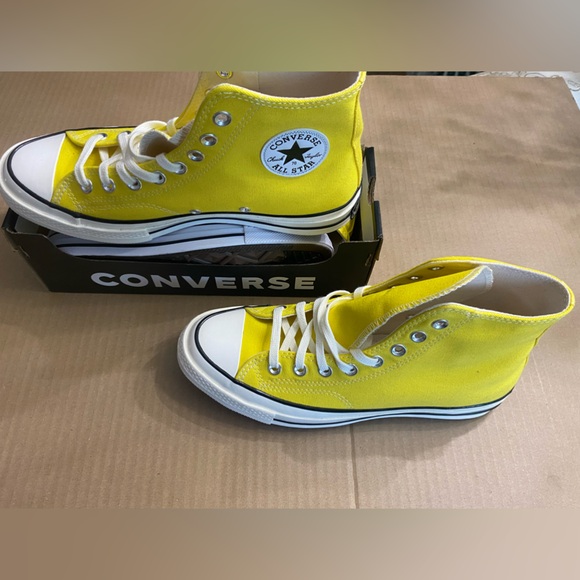 Converse Chuck 70 High Top Unisex Sneakers - Golden Wren - A08618C - Picture 10 of 12